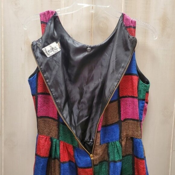 100% Silk Dress Leona by Lauren Leonard Size 6 - Y2K - Picture 9 of 10